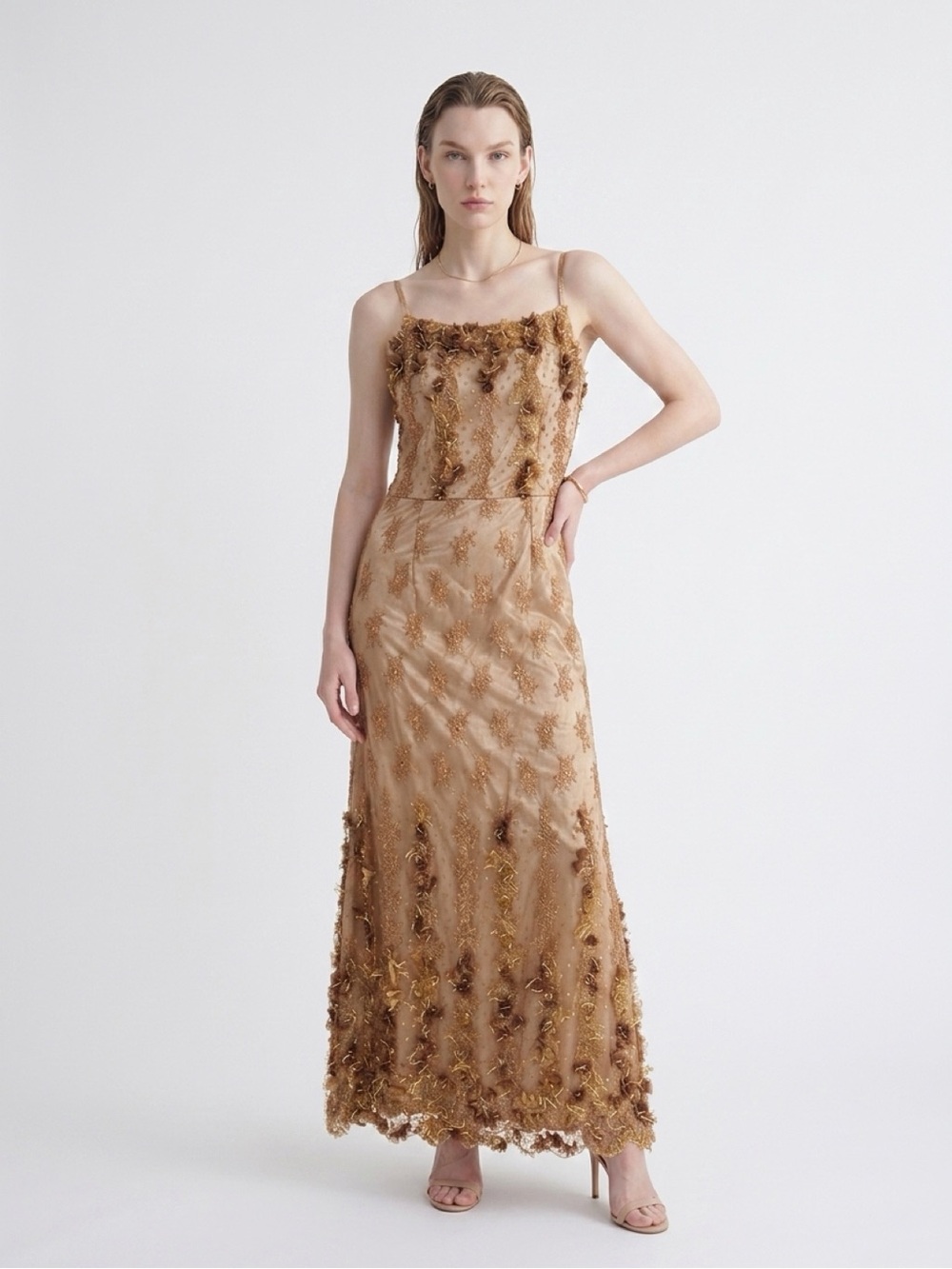 Evening custom made  long dress